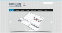 Desktop Screenshot of gundemofset.com